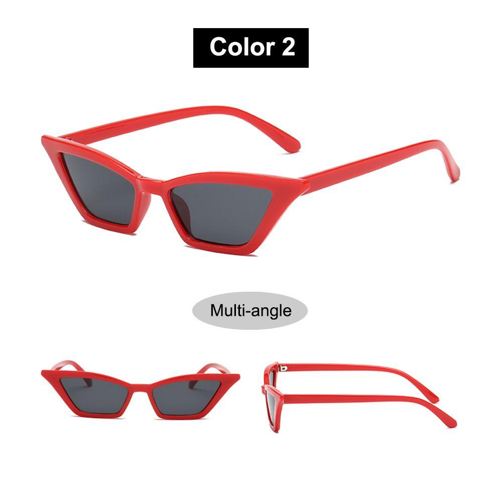 Cat Eye Plastic Shaped Frame For Women Sunglasses Stylish Small Shaped Frame UV400 Sunlight Shades Eyeglasses Stt Vision Wear Summer Outdoor