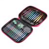 Interchangeable Knitting Needles, Colorful Circular Knitting Needle Set, Interchangeable Aluminum Crochet Hook Set for Gift, 13 Sizes, Knitting Ne