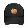Fat Capybara Capy Cartoon Drawing Mesh Baseball Caps Snapback Fashion Baseball Hats Breathable Casual Casquette Outdoor Unisex