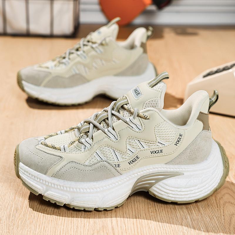 Korean Style Sports Shoes Dad Trendy Shoes Retro Going Out Commuting Heightening Casual Shoes
