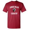 Carnegie Mellon University Tartans Arch Logo Chemistry T Shirt - Cardinal