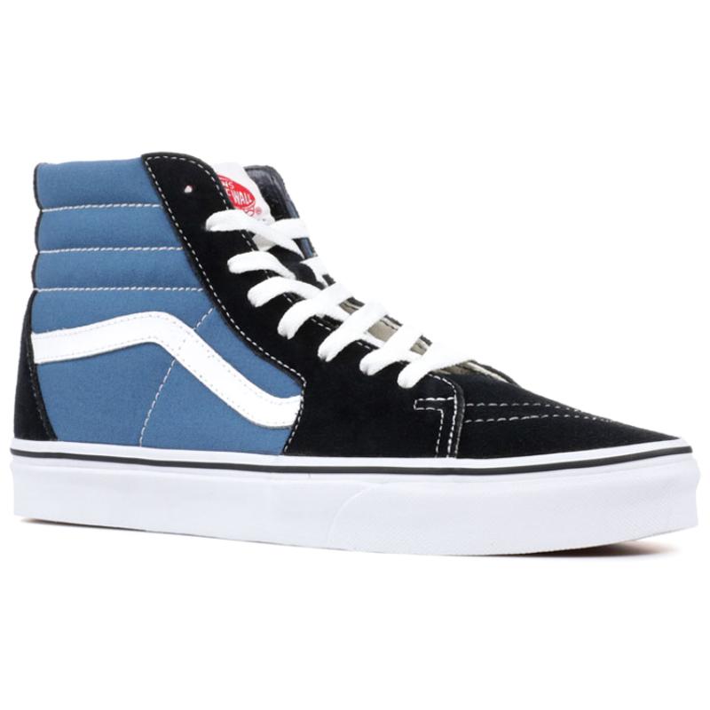 Vans Sk8-Hi Navy Wit Vans VN000D5INVY
