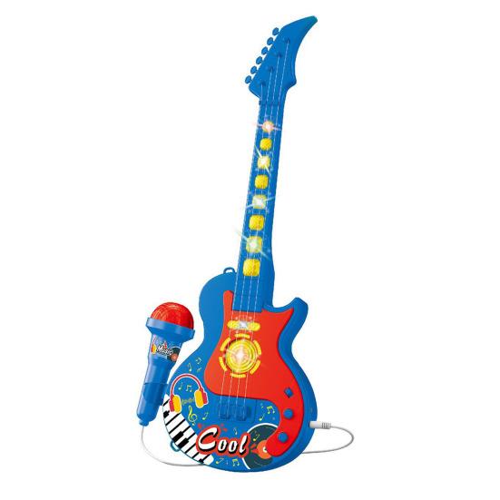 Kids Microphone Toy with Height Standing Stand Toddlers Boys Girls Karaoke Machine with LED Light Music Children Adjustable Mic Singing Musical Toy