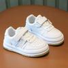 Kids Spring Autumn White Shoes Boys Girls Non Slip Soft Sole Sneakers Baby Casual Lightweight Comfortable Skate Shoes