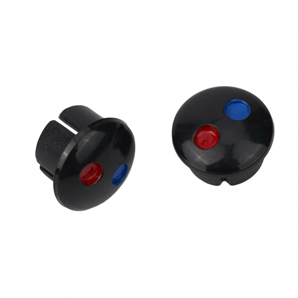 Faucet Sign Red And Blue Label 10PCS Decoration Cover