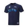 Li Ning Basketball Series Pullover Letter Casual Short Sleeve T-Shirt Men Tops ATSW889-1