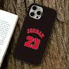 Michael Jordan Phone Case For iPhone 17,16,15,14,13,12,11 Plus,Pro Max,XS,Colorful Silver Phone Case Funda Cover