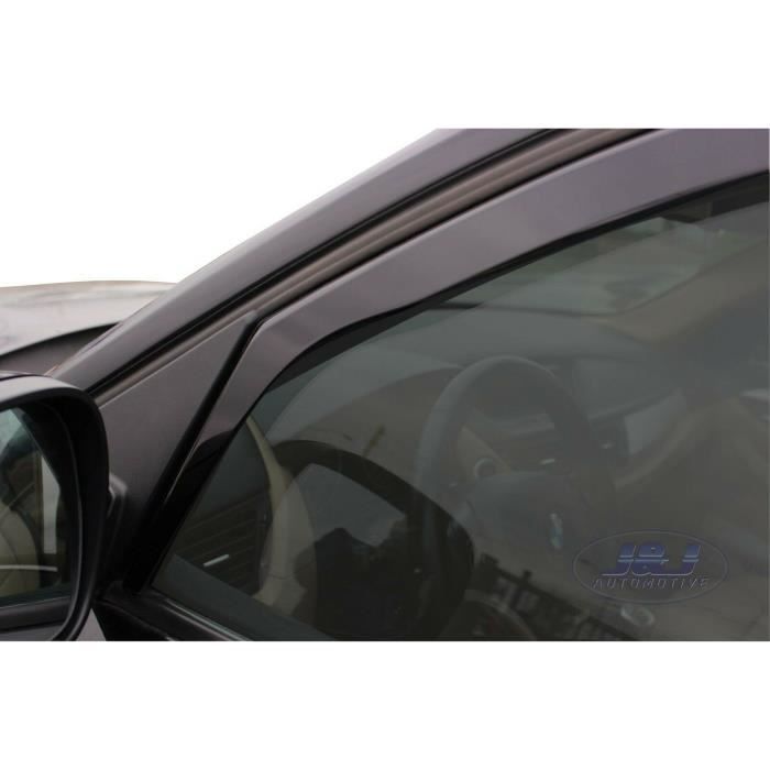 Air Deflectors - J&J AUTOMOTIVE - Heko - Smoked - For BMW X1 E84 2009-2015 - Easy Installation