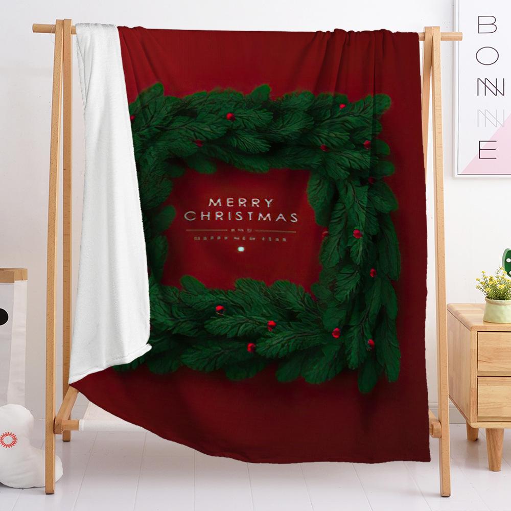 Flannel Blanket Bedroom Blanket Blanket Digital Print Christmas Blanket Bedroom