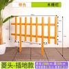 Outdoor Garden Solid Wood Fence