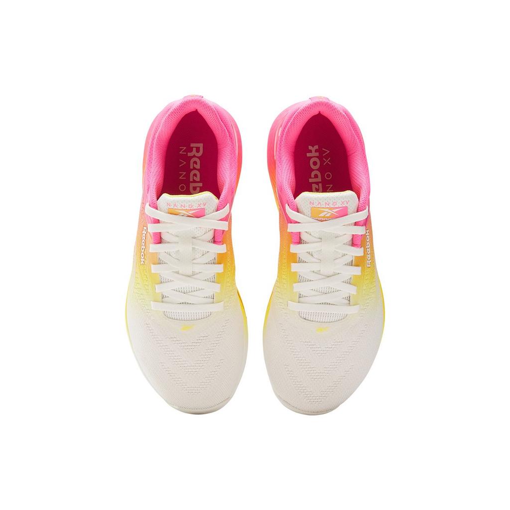Reebok Nano X5 Atomic Pink Golden Haze Women Sneakers Chalk 100209375