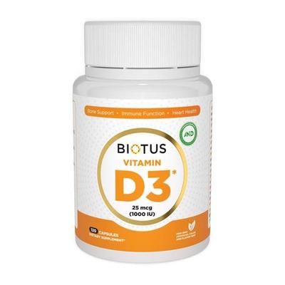 Biotus- Vitamina D3, 1000 ME