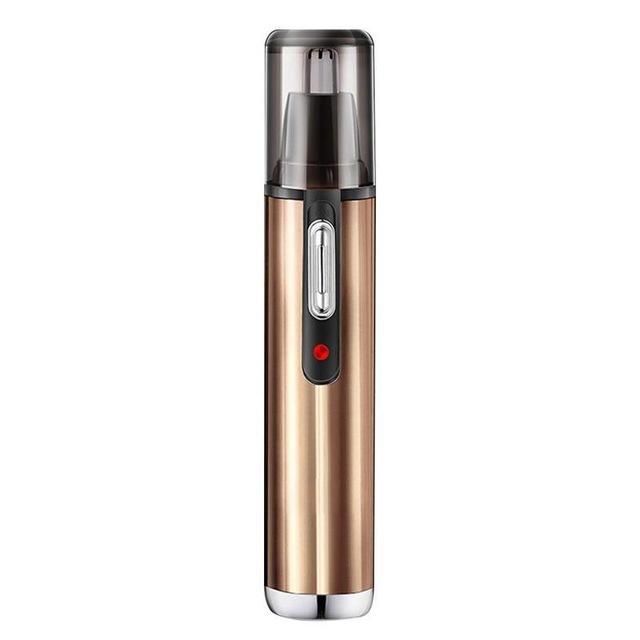 Electric Nose Hair Trimmer Portable Shaving Nose Ear Eyebrow Hair Clipper Nose Cleaner Washable Multifunctional Hair Removal