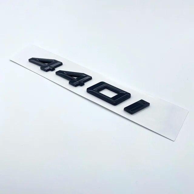 New Numbers Letters 420i 428i 430i 435i 440i ABS Emblem for BMW 4 Series F32 F33 F36 G22 G23 Car Trunk Nameplate Logo Sticker