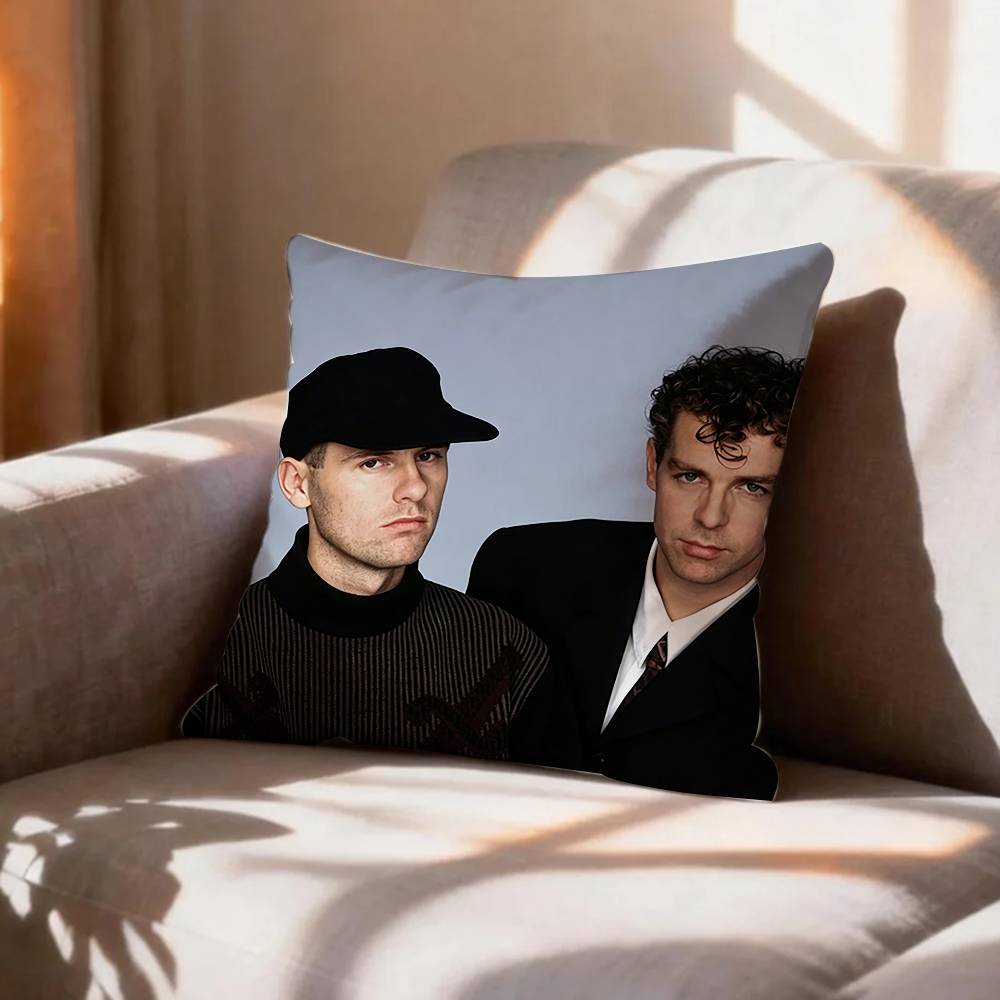 COOL Band PPet Shop Boys Nonetheless   Pillow Case Pattern Printed Pillowcase For Living Room Sofa Cushion Cover