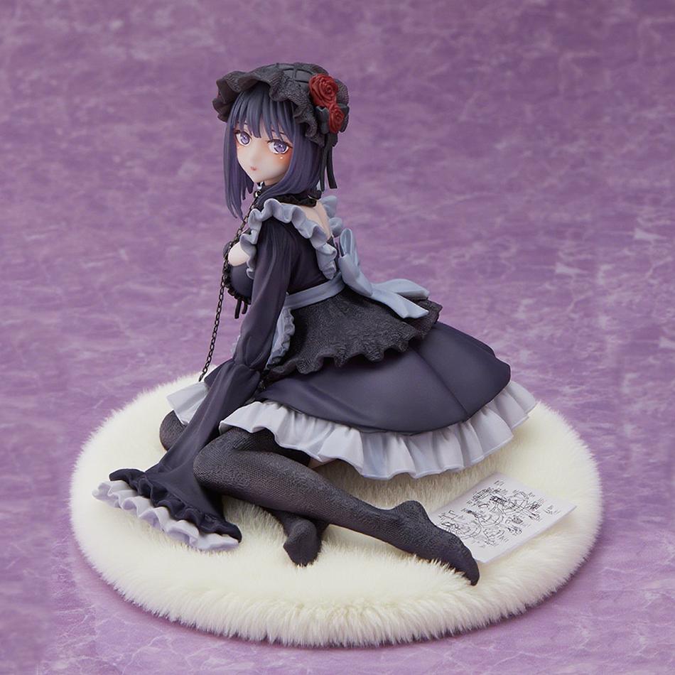 12cm My Dress-Up Darling Anime-Figur Schwarzes Dienstmädchen-Outfit Kitagawa Marin Actionfigur Shizuku Kuroe Figur Sammlermodell Spielzeug