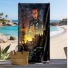 Lewis Hamilton Druck Strandtuch Weich Tragbar Schnell?Trockenes Handtuch für Pool Sommerurlaub Outdoor Sport