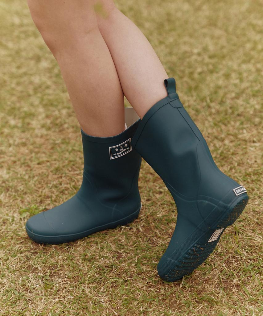 Bensimon Bsm Rain Boots Mid - Forest Green