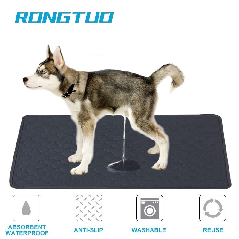 Washable Pet Dog Pee Pad Blanket Waterproof Reusable Dog Diapers Puppy Training Pad Dog Bed Diaper Pet Blanket DOG Accessories