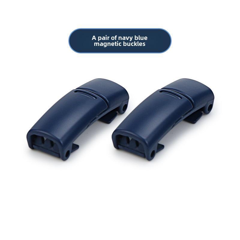 Kleurrijke Magnetische Elastische Schoenveters met Metalen Gespen - No-Tie Schoenveter Accessoires