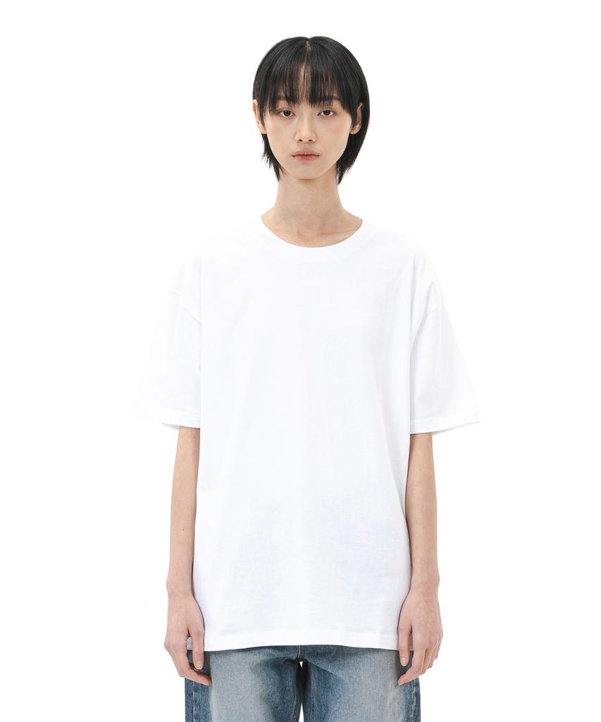 Leukeoseuteom The Essential 18S Plain Short Sleeve T-Shirt (White)