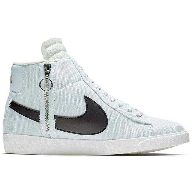 Nike Blazer Mid Rebel 'Ghost Aqua' Women's Sneakers Skateboard Shoes BQ4022-400