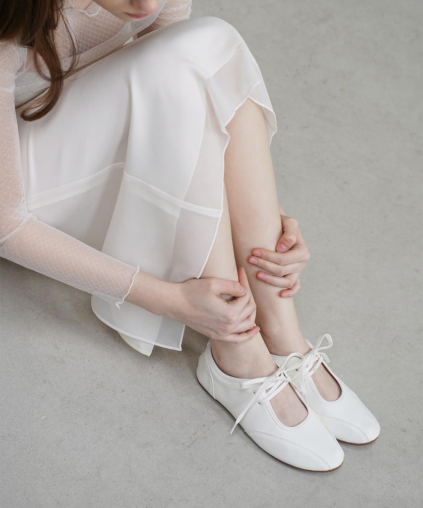 Chaakan Told Strap Mary Jane Flat Sneakers Snltr1H129 (3Color)
