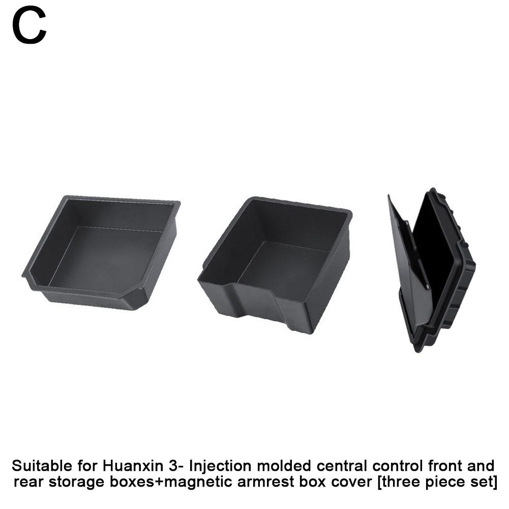 For Model Y Juniper 2025 Center Console Storage Box Trays Armrest Hidden Box Highland Center Armrest Organizer Case Box