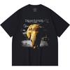 T-shirt Heavy Metal 100% Coton 230 G/m² Impression Groupe de Rock Musique Populaire Unisexe T-shirt Coton Épais