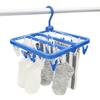 Towa Sangyo NSR Kleine Items Droogrek, Blauw, 24 Klemmen, voor Binnen Drogen