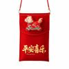Traditional Spring Festival Red Envelope Tassels Cartoon Horse Lucky Money Packet Detachable Bonus Children's Money Bag Birthday