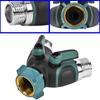 1Pc High Quality Eu Us 3/4 Inch 2 Way Garden Hose Splitter Garden Tap Y-Type Watering Connector Distributor For Outdoor Faucet