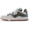 Li Ning We I Pro Soft Bounce Trendy Antiderapant Ușor Pantofi de Skate Low-Top Bărbați sneaker Alb Verde AECU003-1