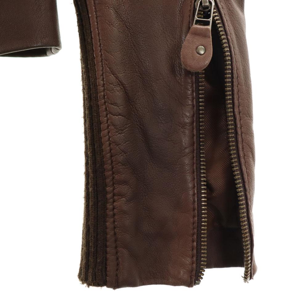 MAX&CO Leather Jacket 38 Brown Women Used