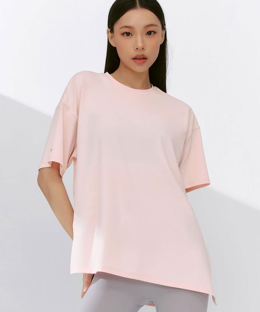 XEXYMIX Ice Feather Light 2.0 Asymmetrical Loose Fit Short Sleeve Xfk1Ts1003 (A Type)