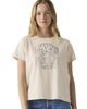 Graphic Boxy T-Shirt Short Sleeve Women's A8804-0050 US XS