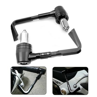 Black ABS 22MM 7/8" Brake Clutch Lever Protector Guard Handguard For Motorcycle