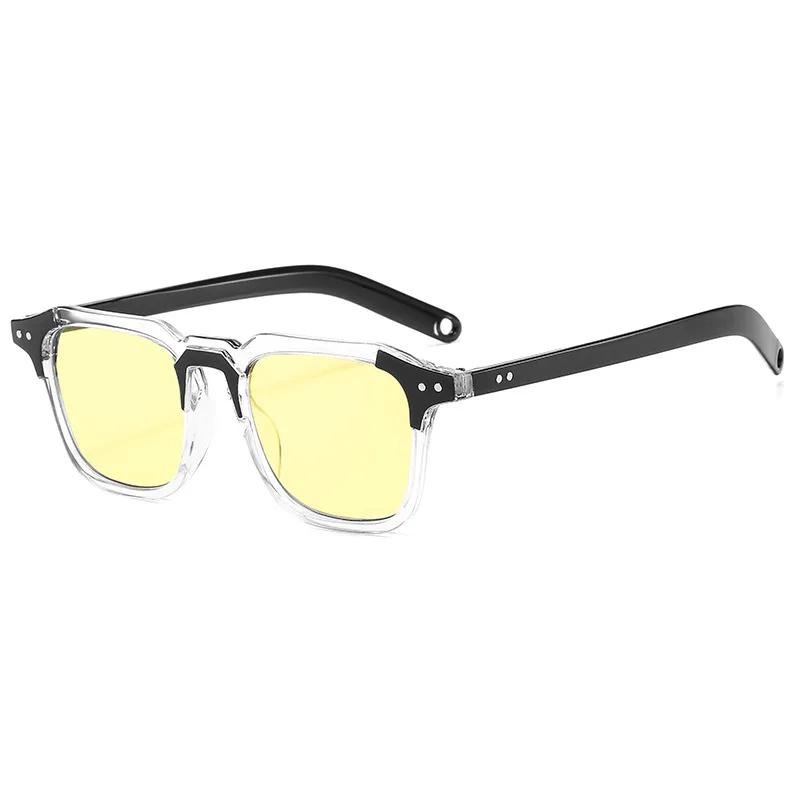 Latest Fashionable Square Sunglasses Sunscn Retro Decorative Eyewear Premium Quality Driving Premium Quality Comfortable Daily Wear