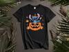 T-shirt Poster Stitch Fête d'Halloween T-shirt Homme Femme Unisexe T-shirt K1013