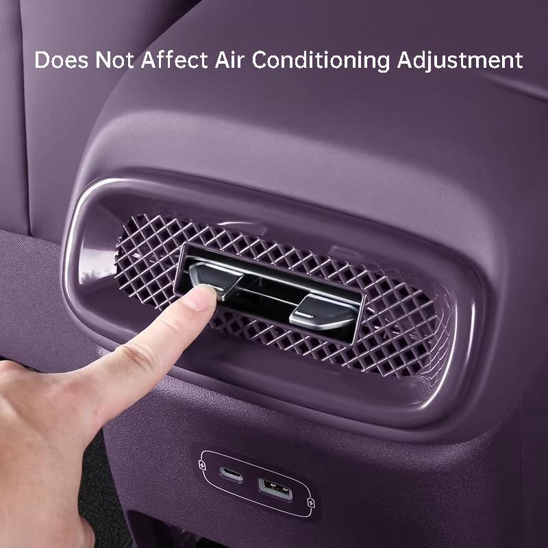 For Leapmotor C10 B10 B01 Lafa5 Car Armrest Rear Air Conditioner Vent Dustproof Anti-clogging Cover Protective Accessories