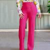 2023 European & American Women's Slim Double-Breasted Flared Pants - Micro-Elastic & Color-Add Options