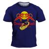 Sommer Dragon Ball Z Jungen T-Shirt 3D Goku Print Herren Harajuku Mode Kurzarm Lässiges Oberteil