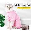Cat Recovery Suit for Abdominal Wounds Skin Disses After Surgery Pets Vest