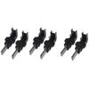 6Pcs Washing Machine Sole Motor Carbon Brushes Sole for Zanussi Electrolux AEG 4006020152