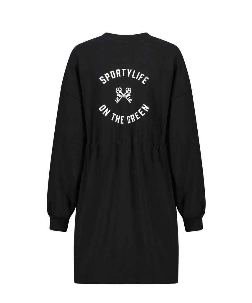 Le Sonnet Easy Fit Sweat Dress Black