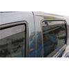 J&;J AUTOMOTIVE Air Deflectors for Dacia Duster 2010-2017 4pcs Smoked Reinforced Acrylic - Easy Installation
