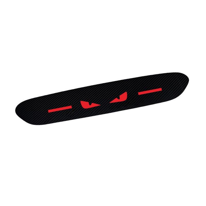 Car High Brake Light Sticker Rear Brake Light Decorative Sticker Luminous Brake Decorative Cover Devil Eye
