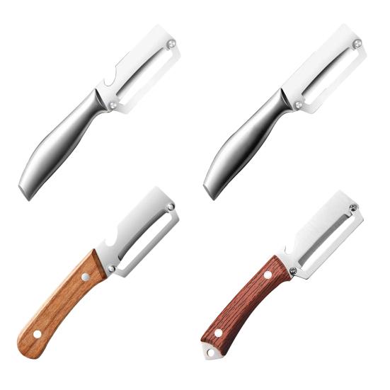 Gemüseschäler mit ergonomischem Griff Flaschenöffner Schäler zur Lebensmittelzubereitung für Gemüse Obst Karotte Orange Kartoffel Küchenhelfer
