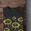 Indie Clothing, Alternative Clothing, Horror Aesthetic Clothing, Horror Eyes Shirt,Gothic Shirt, Grunge Pastel Goth Clothing,Pastel Goth Top