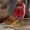 Fashion Women Sneakers Spring Autumn Casual Loafers Shoes Women Fashion Platform Sneakers Ladies Non Slip Lace-up Round Toe Shoes Women